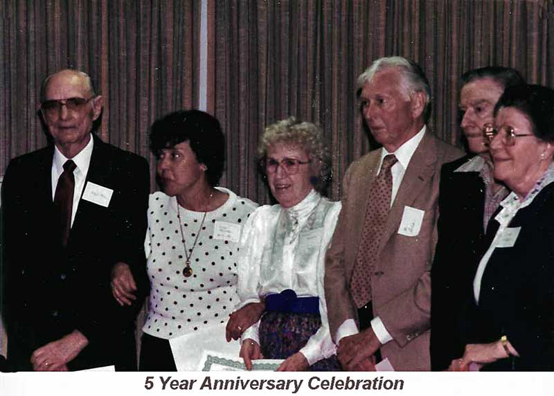 Community members honored at the BAMOW 5th Anniversary, 1988