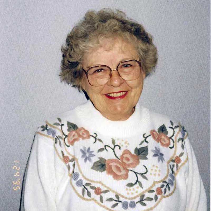 Longtime BAMOW volunteer leader, circa 1995