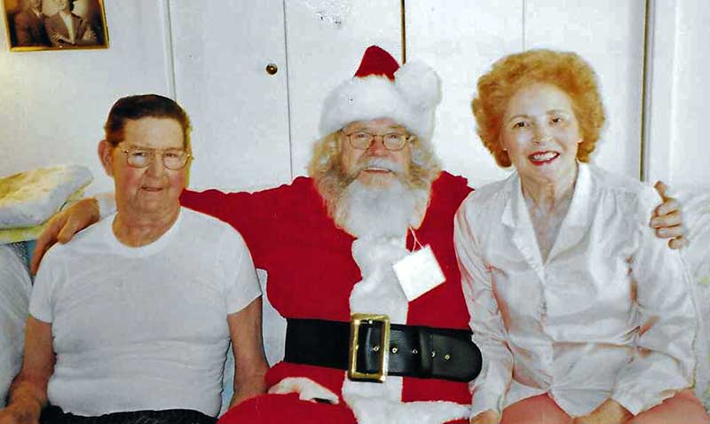Holiday visit to a BAMOW client, 2004
